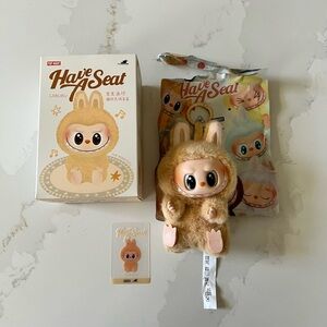 Authentic Pop mart LABUBU BABA - Have A Seat Collection NEW